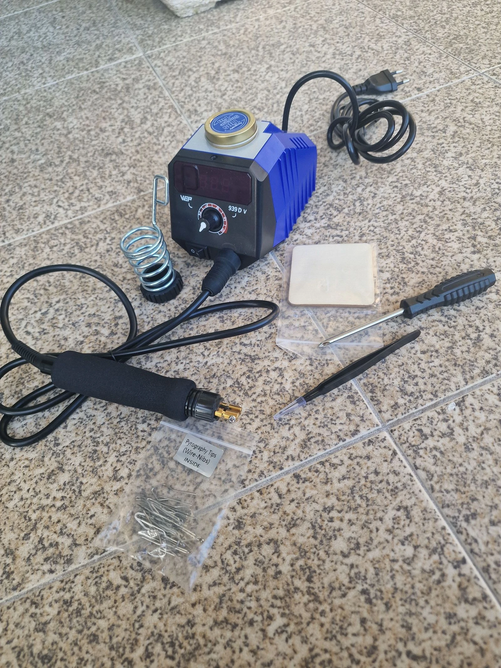 kit de pirografia WEP 939D-V. – photo 3
